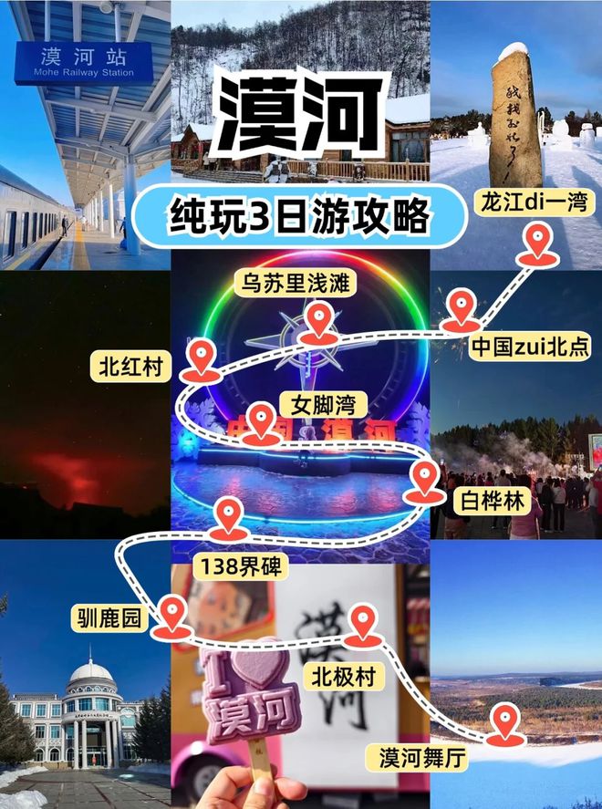 日游攻略路线天费用大概是多少CQ9电子版入口去漠河旅游三(图3)